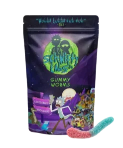 LSD Edible 200ug Gummy Worm – Schwifty Labs