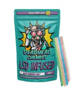 LSD Edible 100ug Sour Rainbow Belt Deadhead Chemist